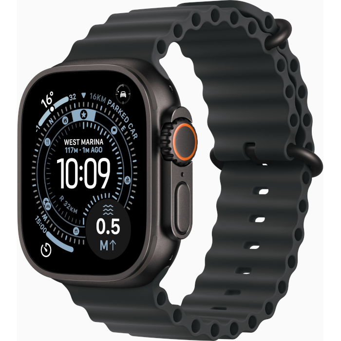 Watch Ultra 3 GPS + Cellular 49mm Black Titanium Case with Black Ocean Band