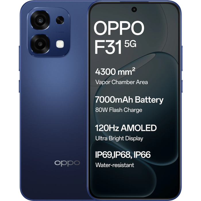 Oppo F31 5G, 8/256GB, Midnight Blue