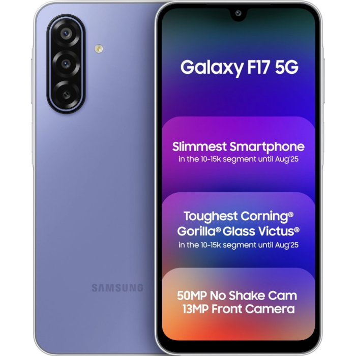 Galaxy F17 5G, 8/128GB, Violet Pop