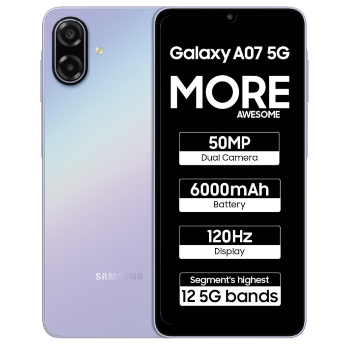 Galaxy A07 5G, 4/128GB, Light Violet