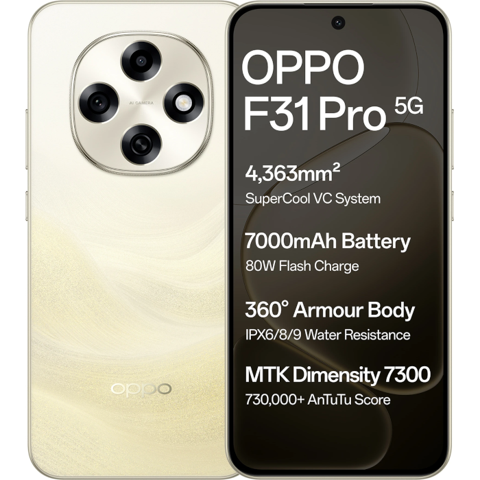 Oppo F31 Pro 5G, 8/128, Desert Gold