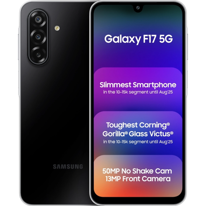 Galaxy F17 5G, 4/128GB, Neo Black