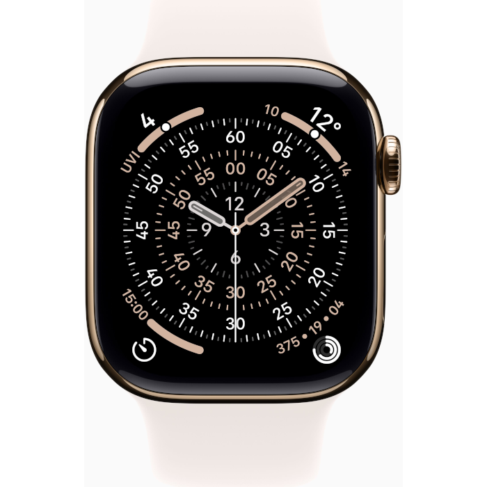Watch-Series-11-GPS+Cellular-46mm-Gold-Titanium-Case-with-Light-Blush-Sport-Band-S/M