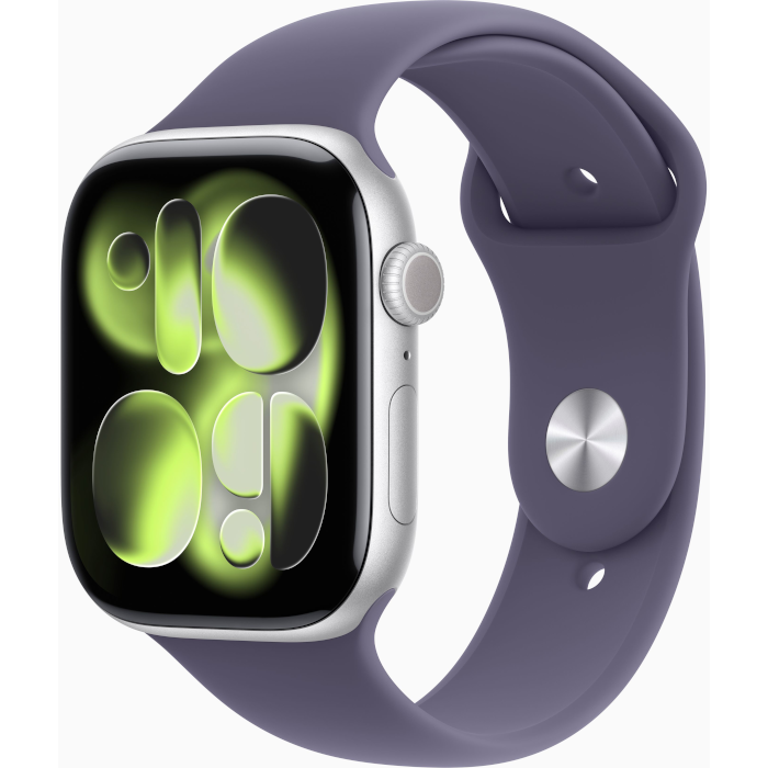 Watch-Series-11-GPS+Cellular-46mm-Silver-Aluminium-Case-with-Purple-Fog-Sport-Band-S/M