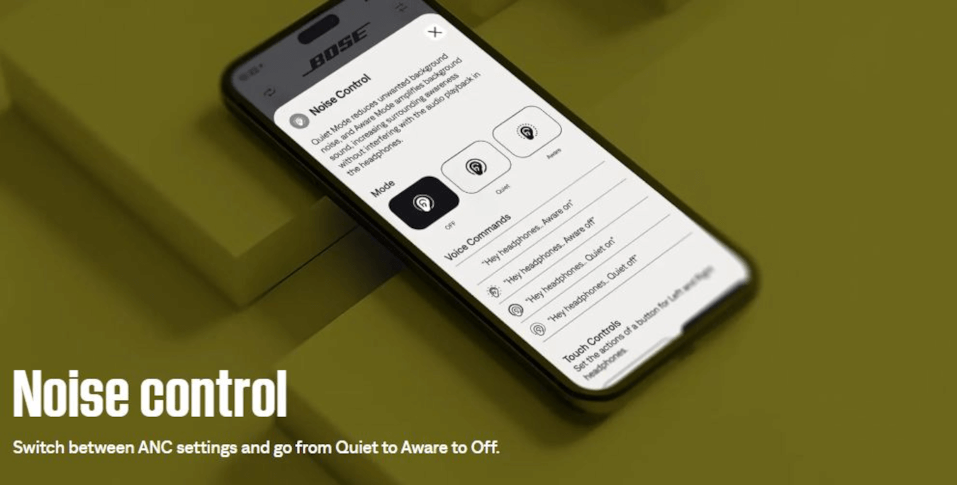 Bose QuietComfort Earbuds (White Smoke)