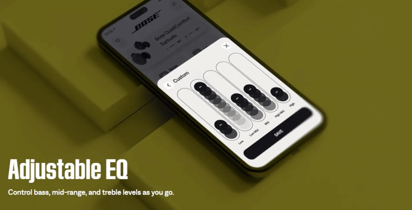 Bose QuietComfort Earbuds (White Smoke)