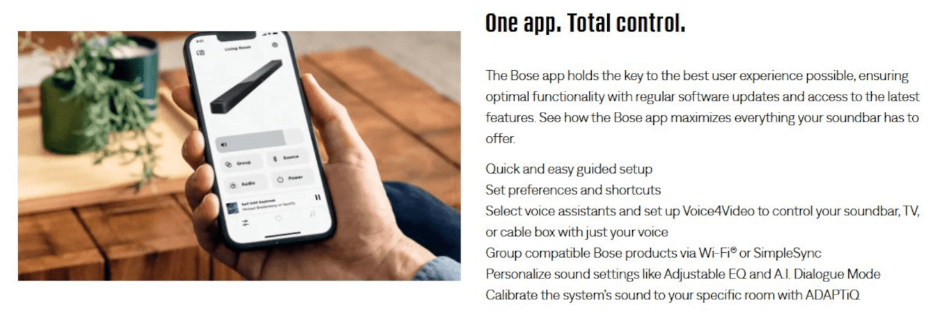 Bose Smart Ultra Soundbar (Arctic White)