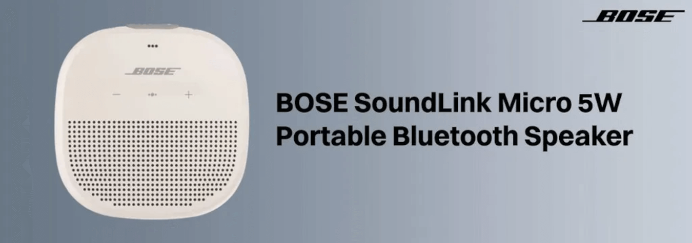 Bose SoundLink Micro (White Smoke)