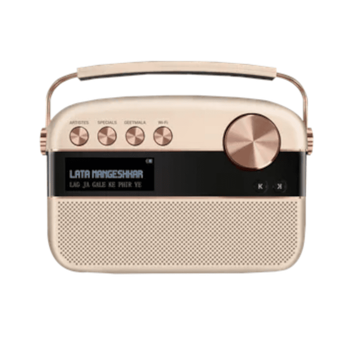 Saregama Carvaan Gold 2.0 (Rose Gold)