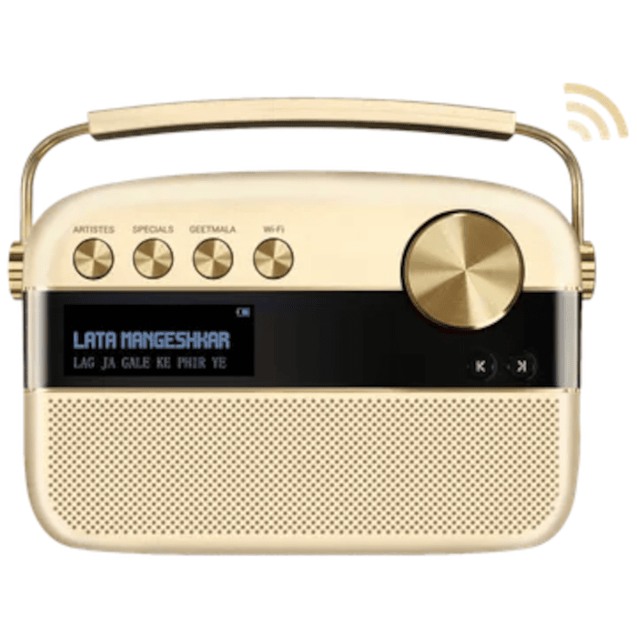 Saregama Carvaan Gold 2.0 (Wine Gold)