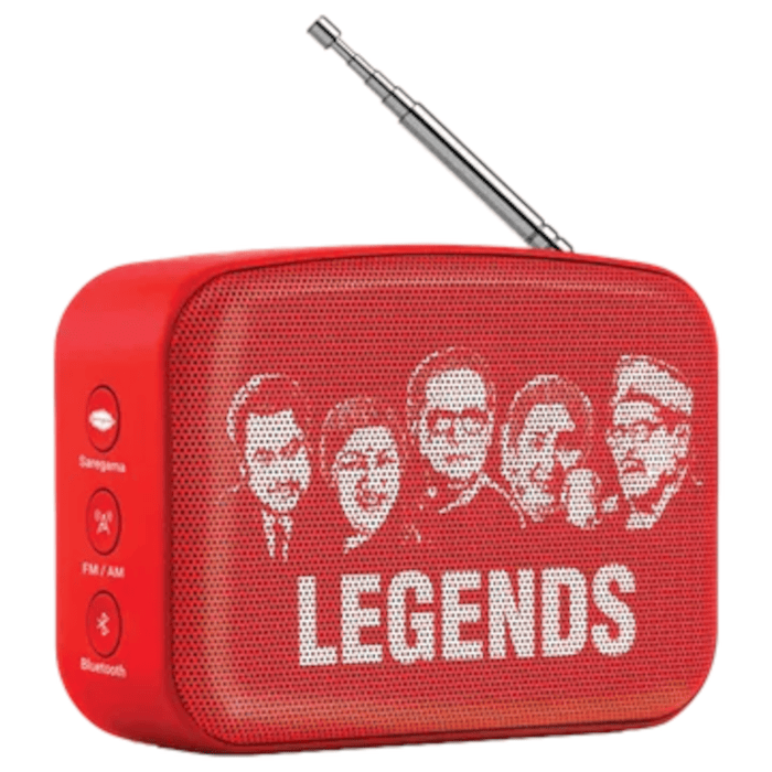 Carvaan mini 2.0 Legends Hindi (Sunset Red)