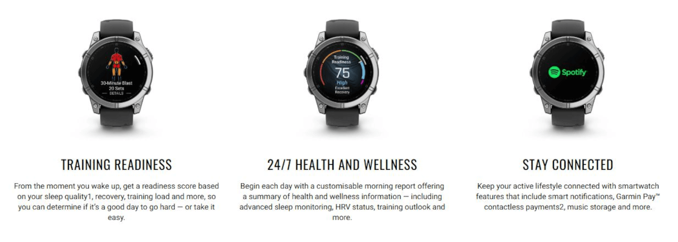 Fenix E (47mm, Black, Stainless Steel, Black, Silicone Band)