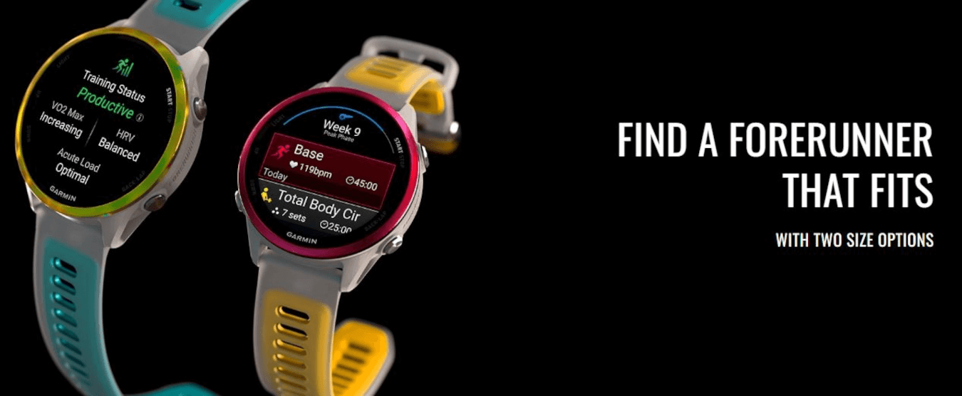 Forerunner 570 (42mm, Cloud Blue, Aluminium, Whitestone, Band)