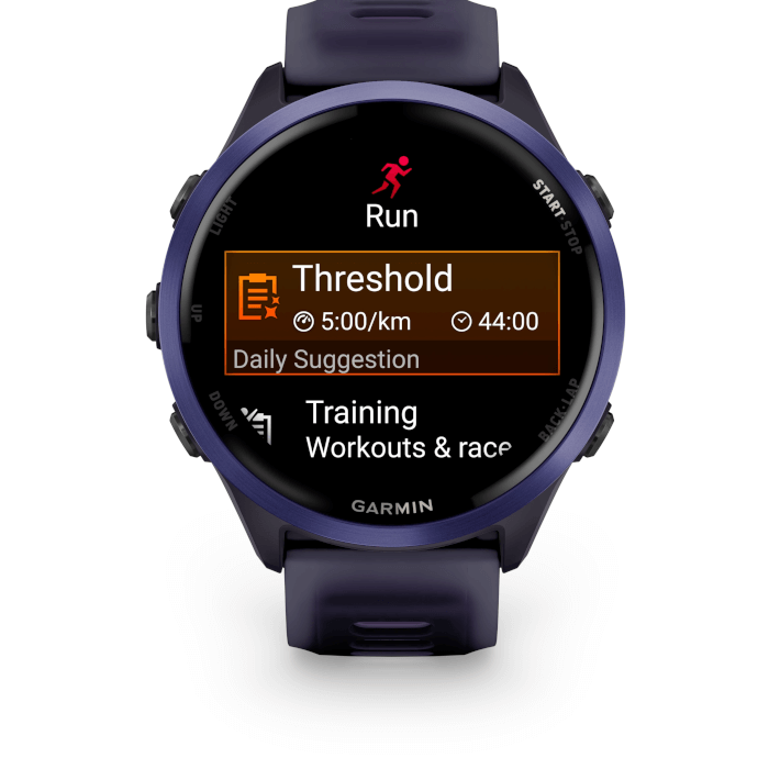 Forerunner 570 (47mm, Indigo, Aluminium, Purple, Band)