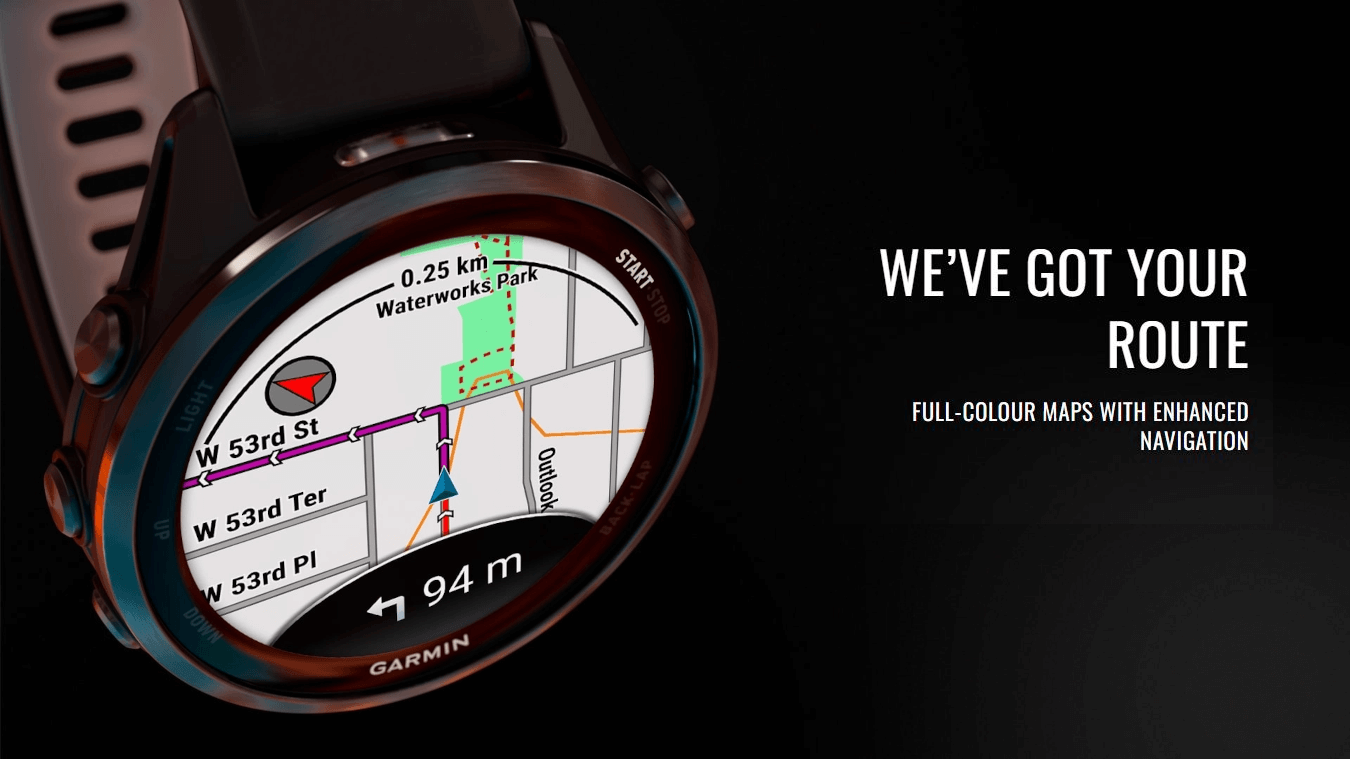 Forerunner 970 (Titanium, Whitestone Band)