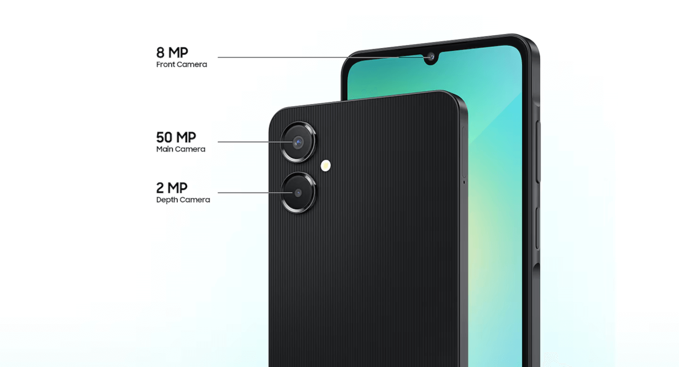 Galaxy A06 5G (Black, 4GB, 64GB)