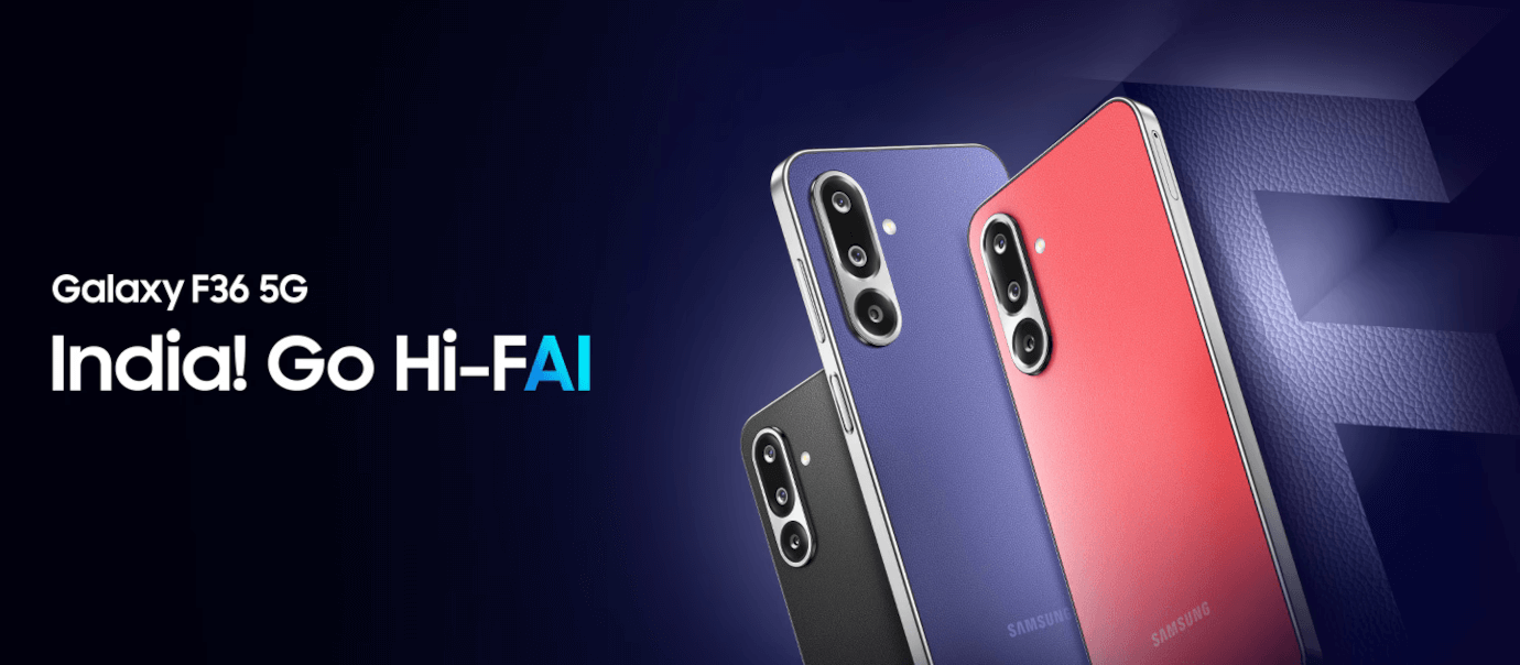 Galaxy F36 5G (Luxe Violet, 6GB, 128GB)