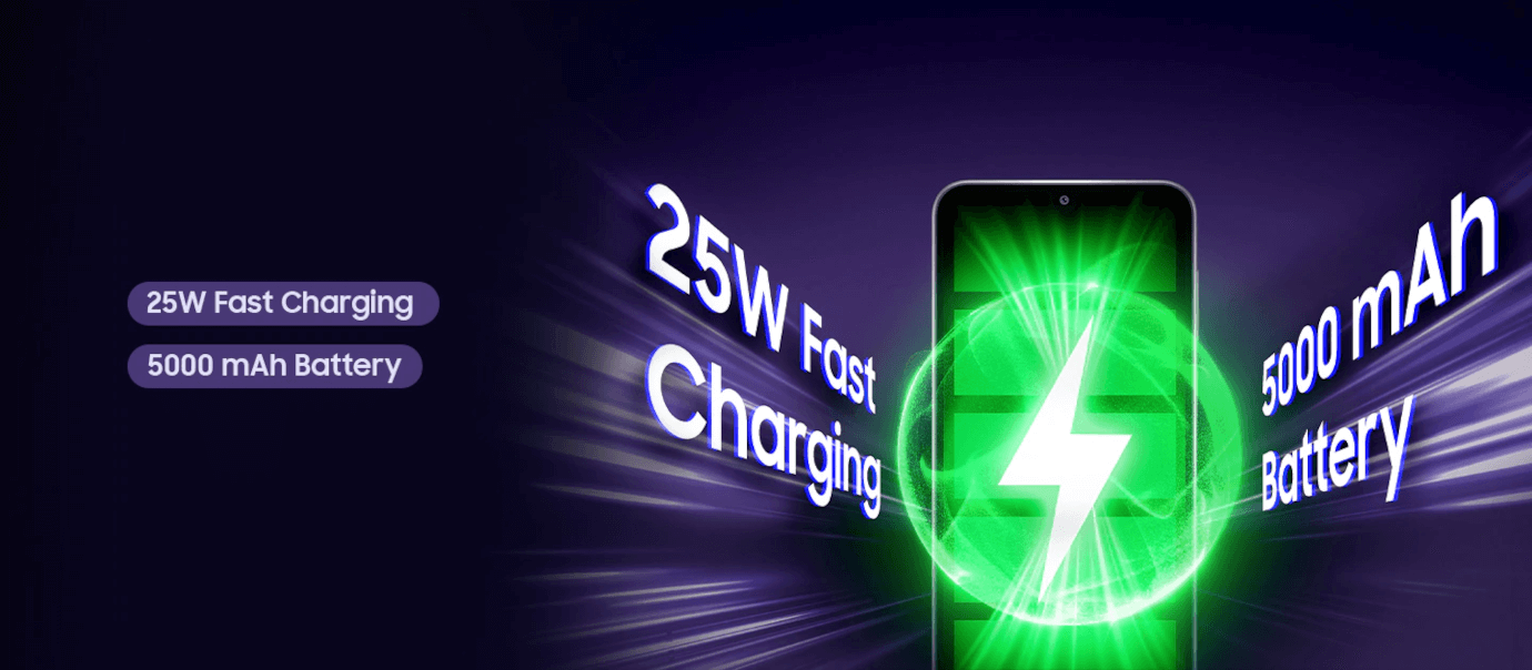 Galaxy F36 5G (Luxe Violet, 6GB, 128GB)