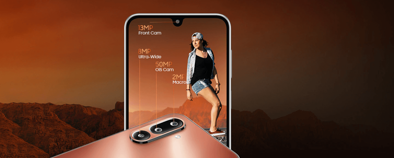 Galaxy M36 5G (Haze Orange, 8GB, 128GB)