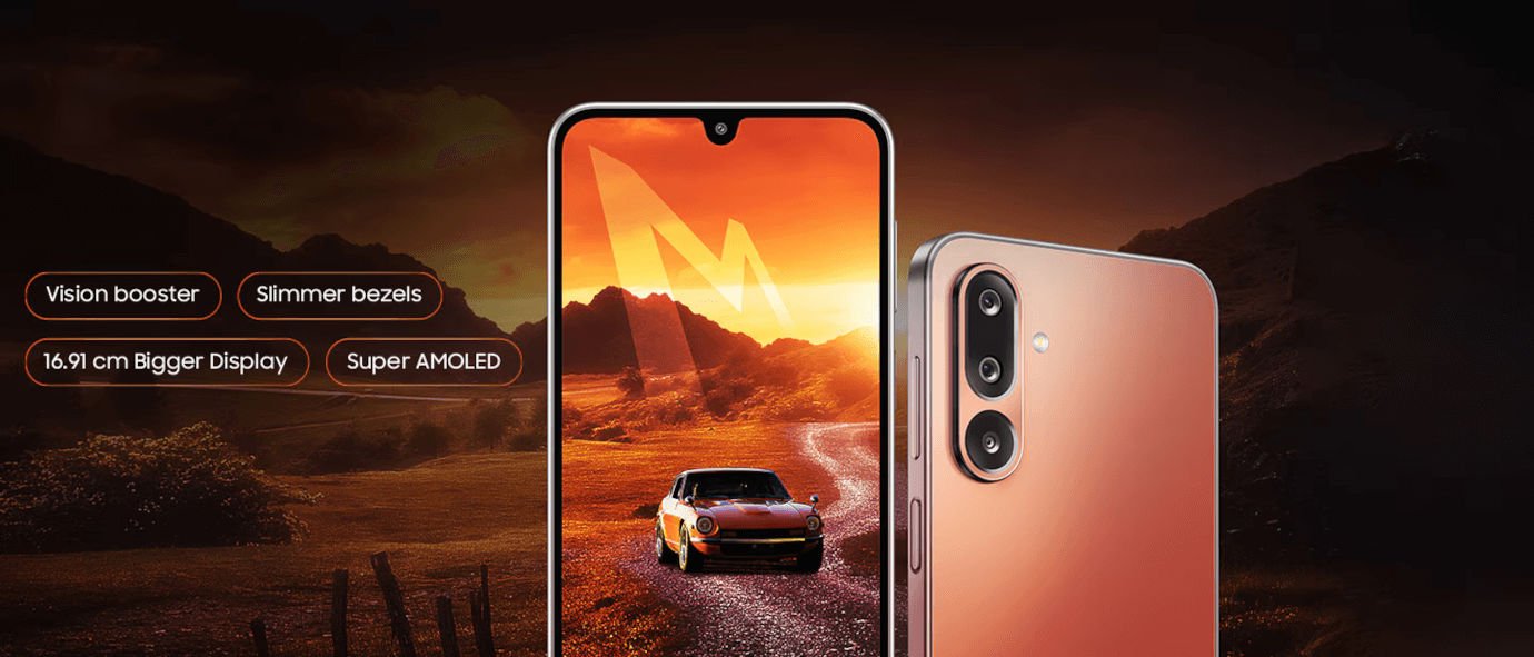 Galaxy M36 5G (Velvet Black, 8GB, 128GB)