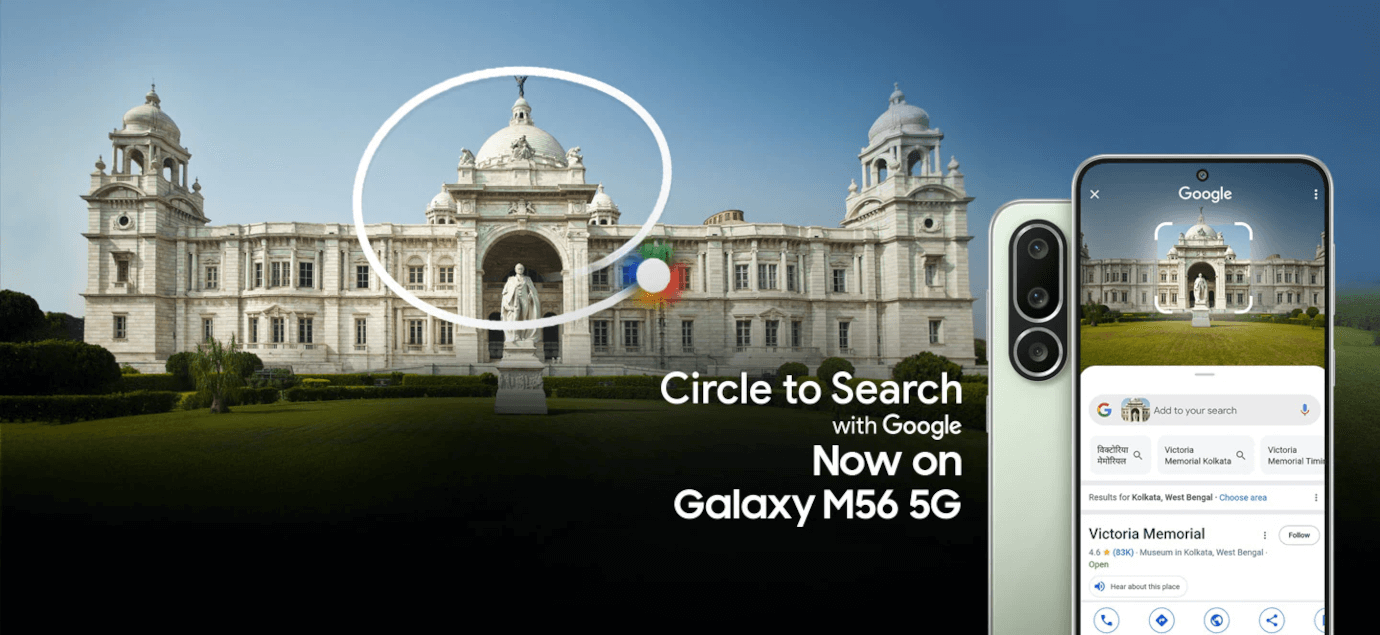 Galaxy M56 5G (Black, 8GB, 128GB)