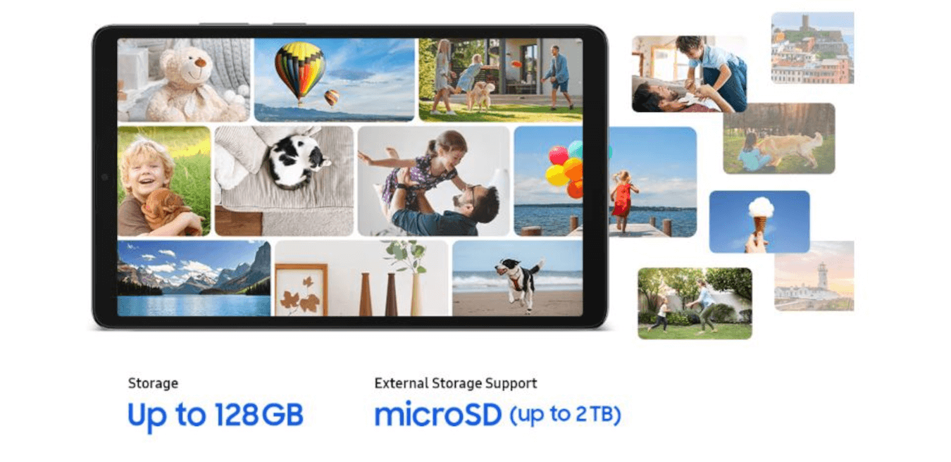 Galaxy Tab A11 (22.01cm, Gray, 8GB, 128GB, 4G)