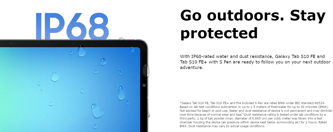 Galaxy Tab S10 FE (10.9 inches, Silver, 12GB, 256GB, 5G)