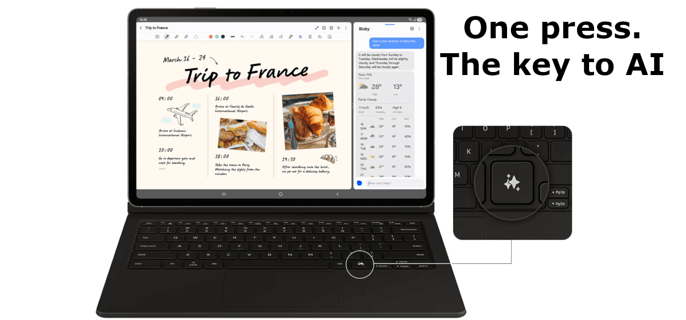 Galaxy Tab S10 FE plus (13.1 inches, Gray, 12GB, 256GB, 5G)