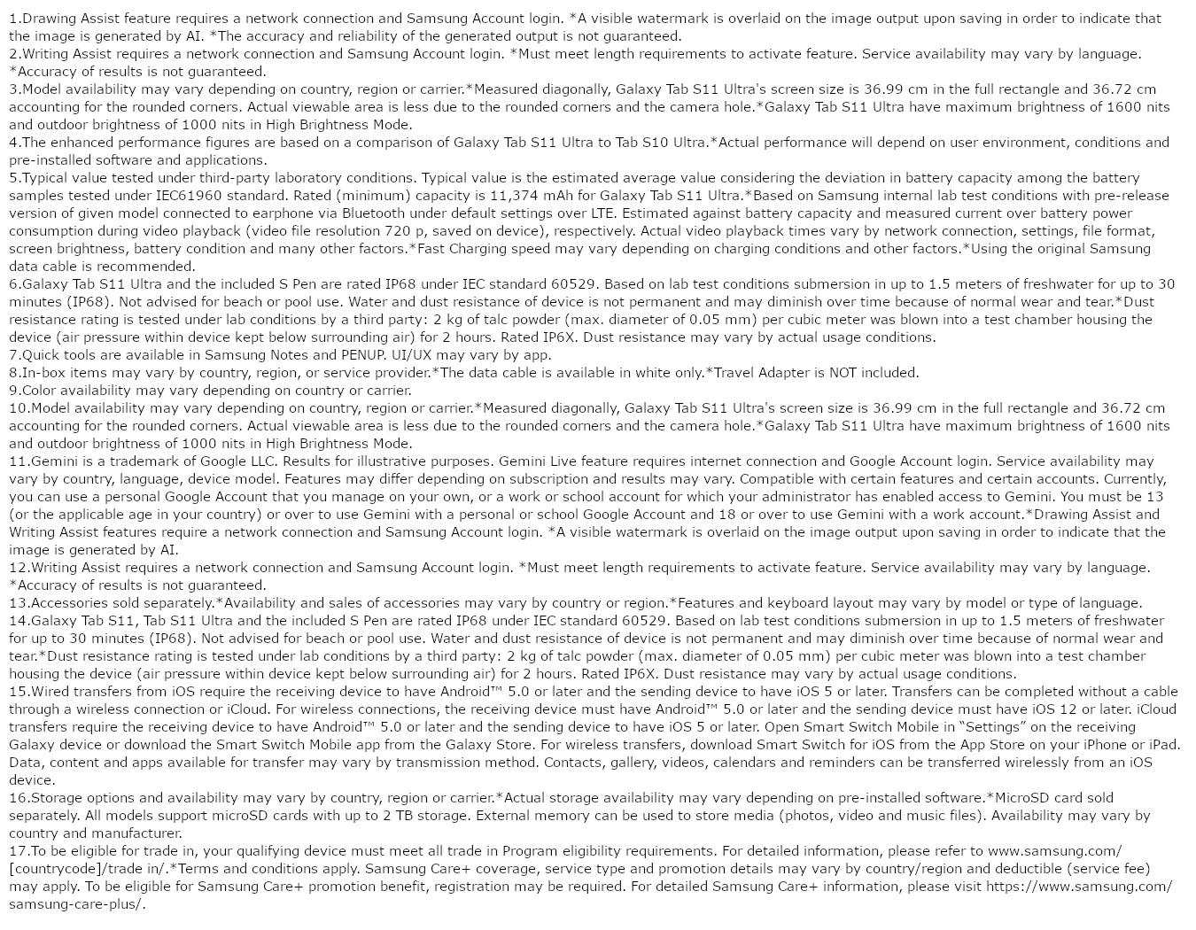 Galaxy Tab S11 (27.81cm, Gray, 12GB, 256GB, Wifi)