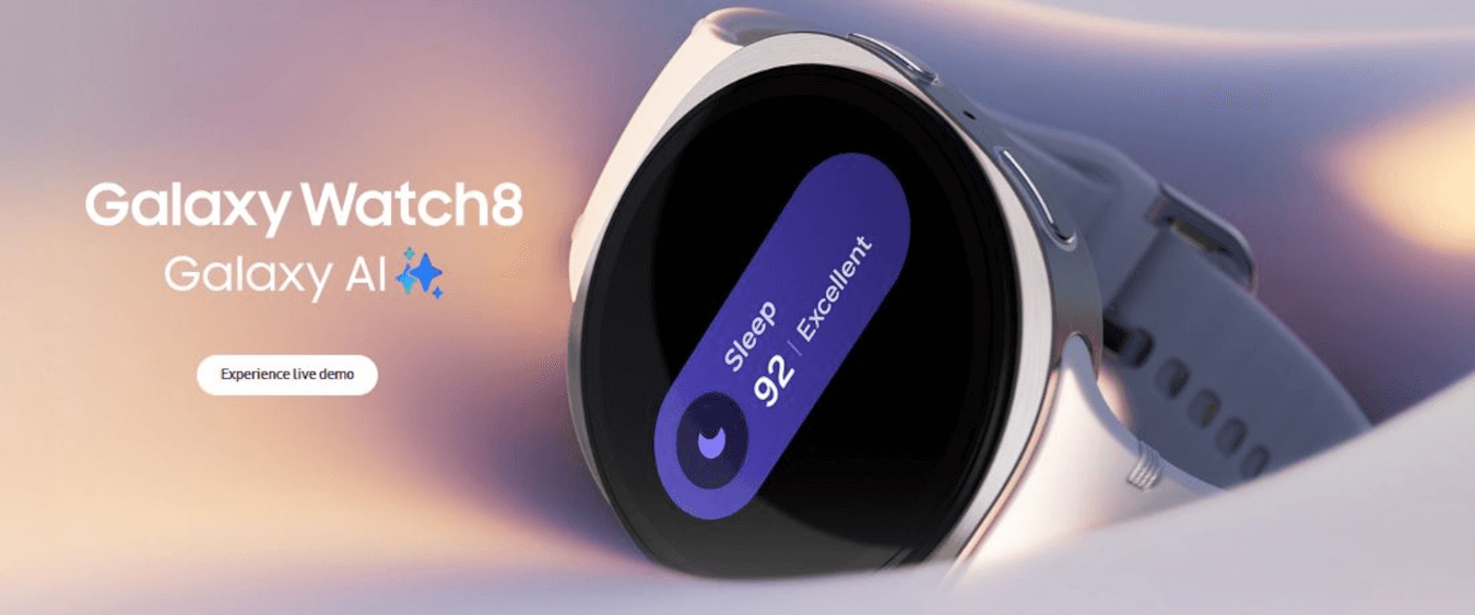 Galaxy Watch 8 (44mm, Silver, LTE)