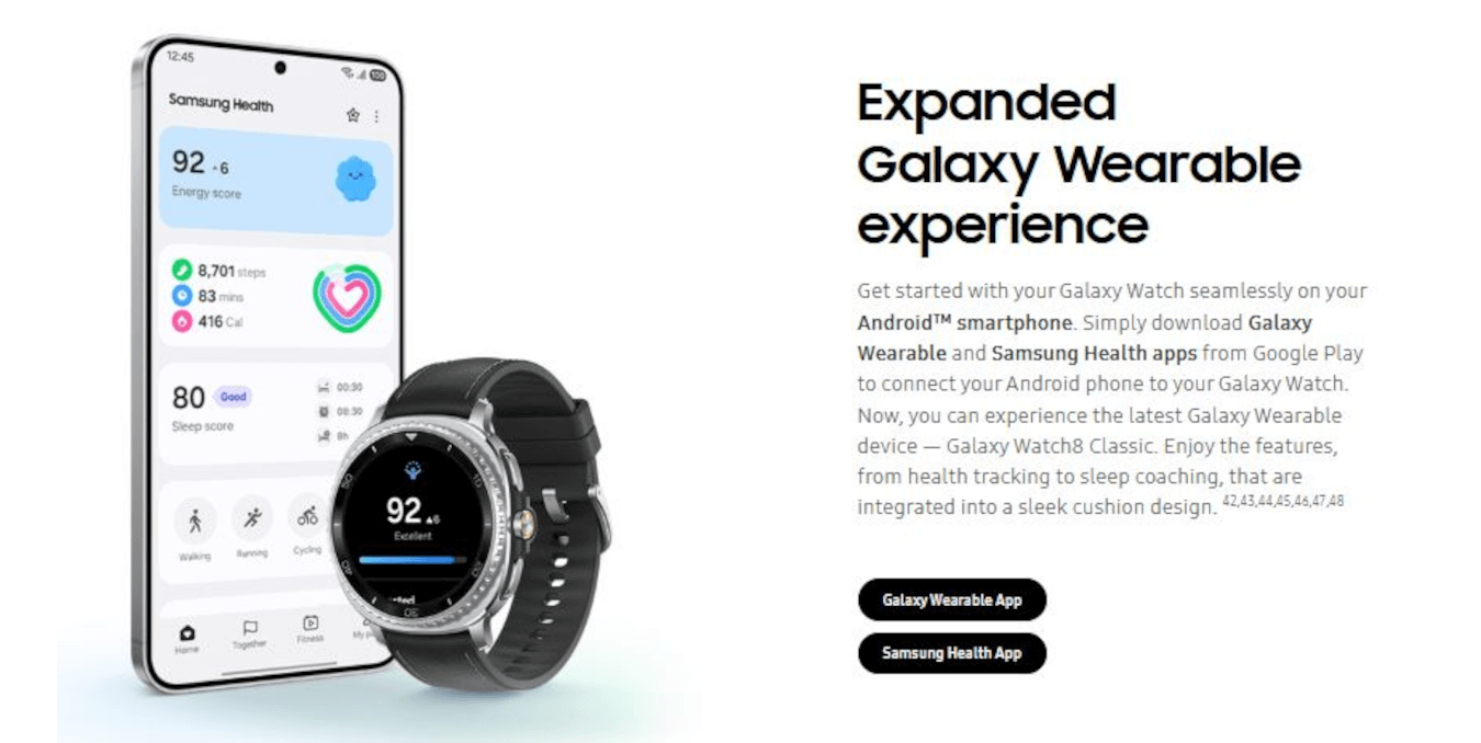 Galaxy Watch 8 Classic (46mm, Black, LTE)