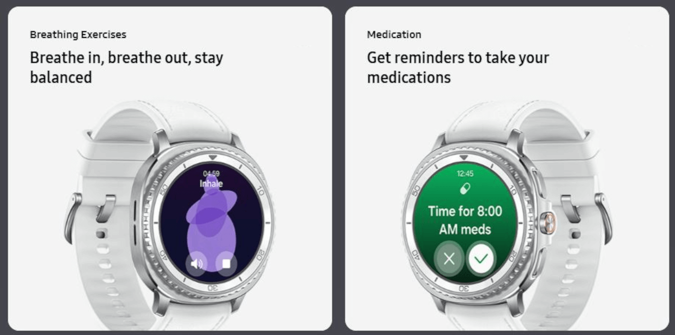 Galaxy Watch 8 Classic (46mm, White, Bluetooth)