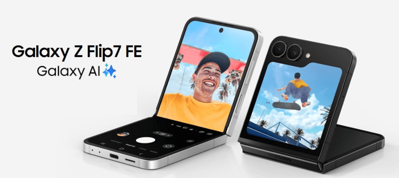 Galaxy Z Flip7 FE (White, 8GB, 256GB)