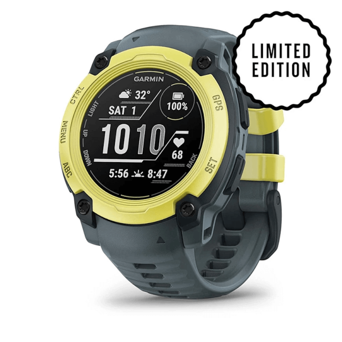 Garmin Instinct E (45mm, Electric Lime, Twilight, Band)