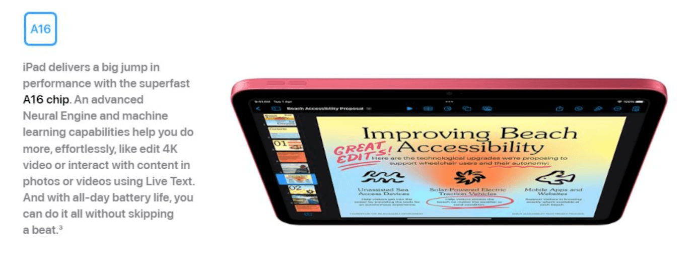 iPad 11 (Yellow, 128GB, Wi-Fi)