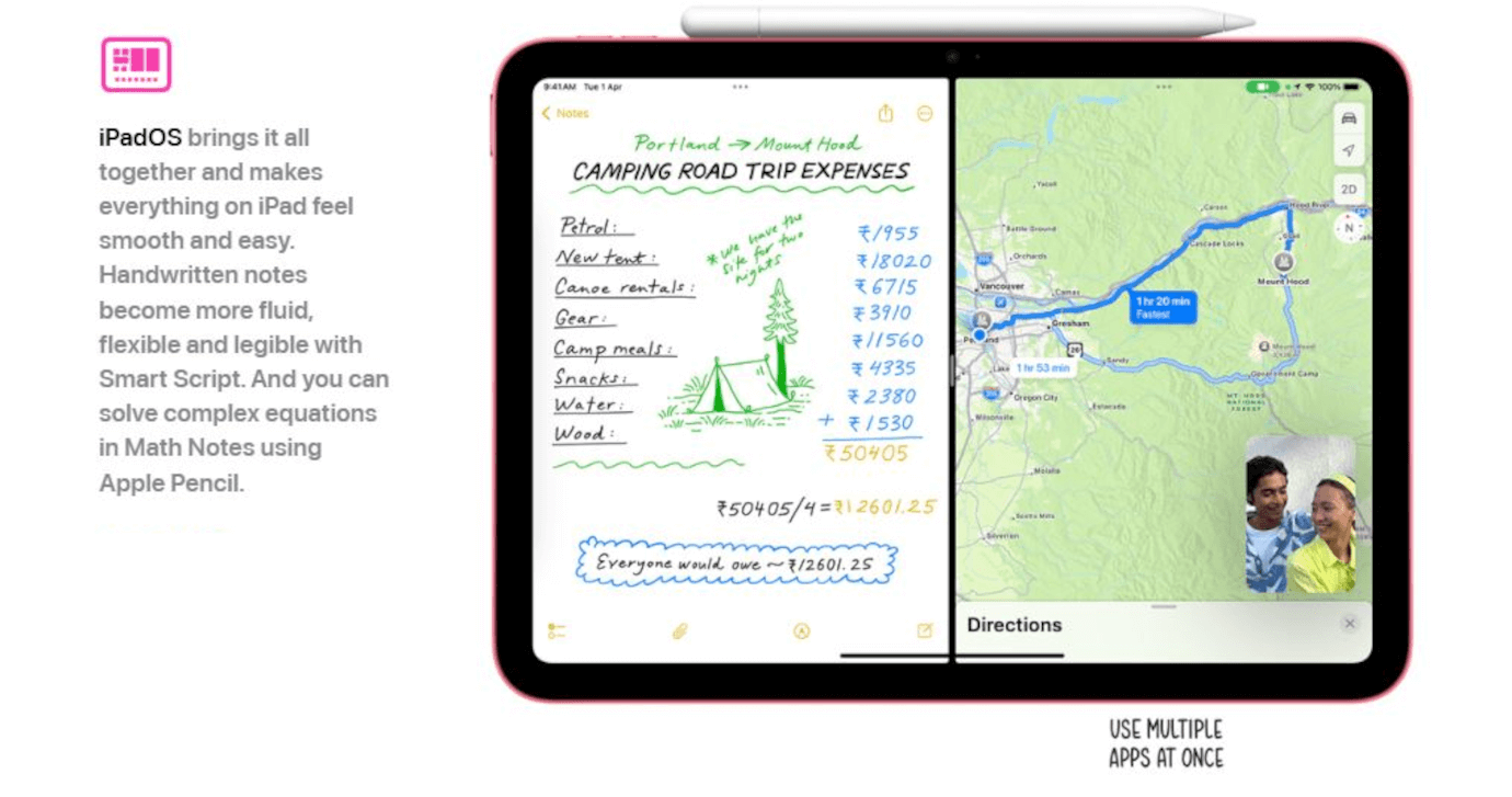iPad 11 (Yellow, 512GB, Wi-Fi + Cellular)