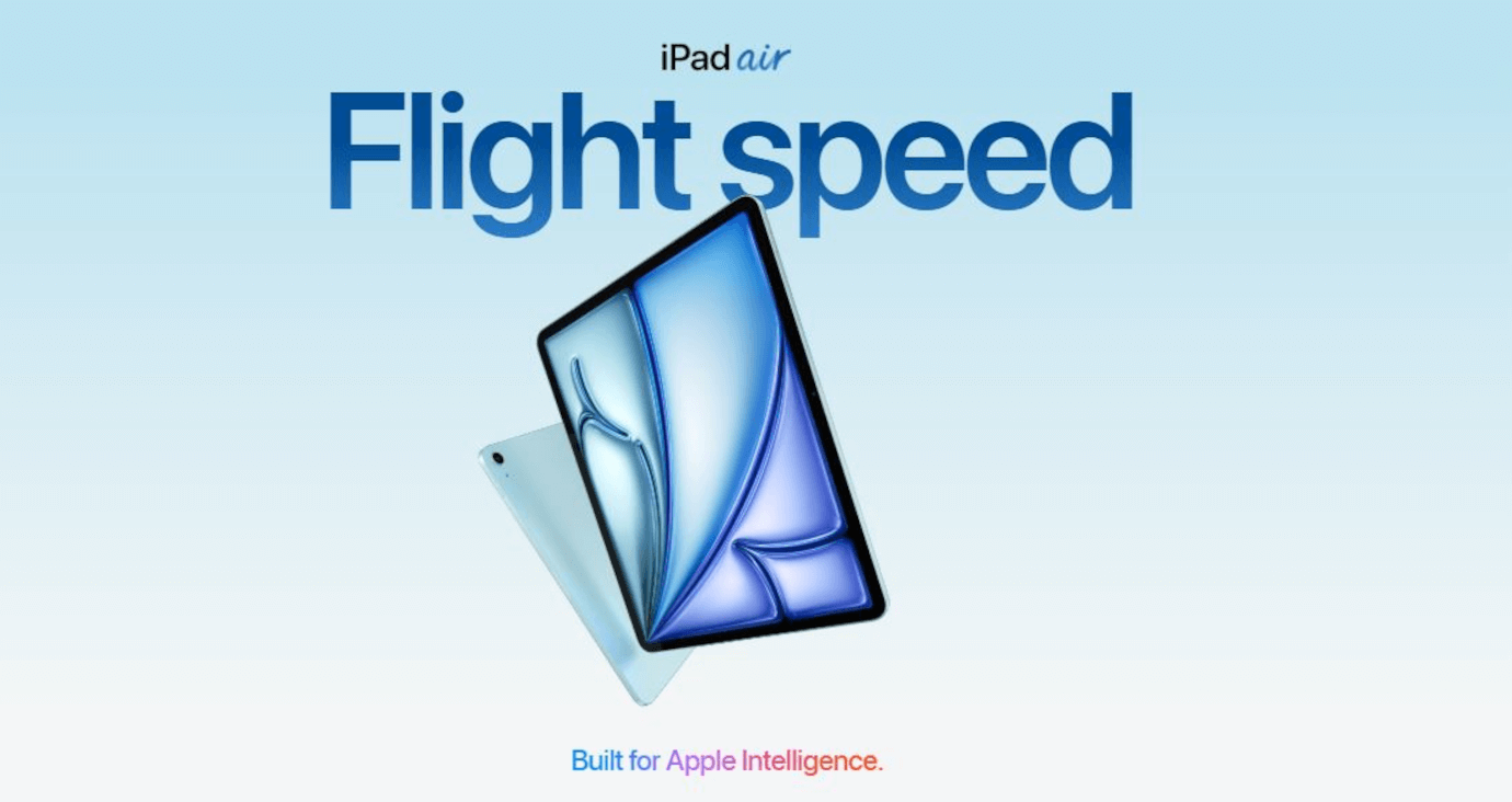 iPad Air (13 inches, Starlight, 128GB, Wi-Fi)