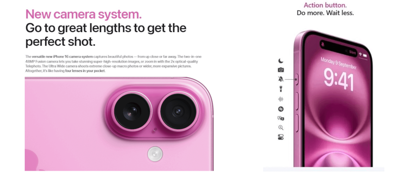 iPhone 16 Plus (Pink, 128GB)