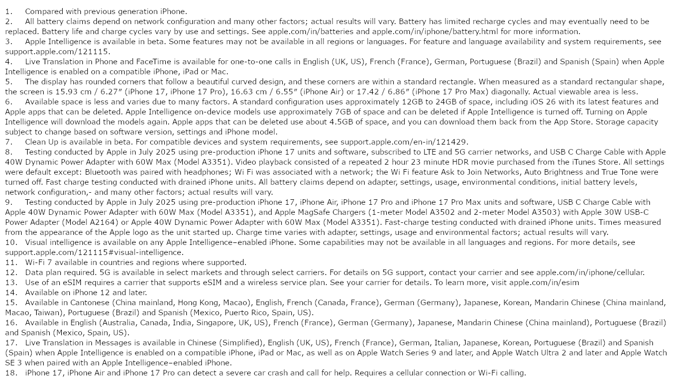 iPhone 17 (Lavender, 512GB)