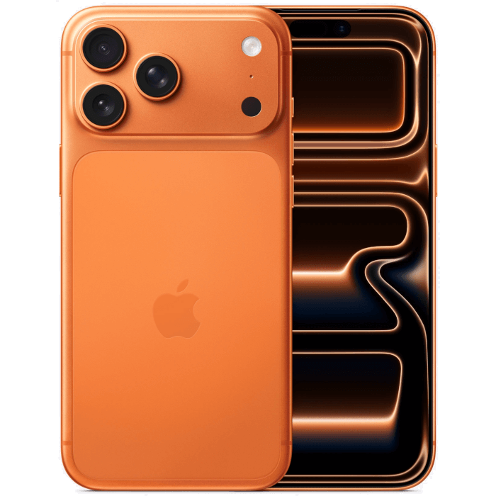 Apple iPhone 17 Pro Max (Cosmic Orange, 512GB)