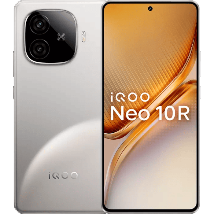 iQOO iQOO Neo 10R 5G (MoonKnight Titanium, 8GB, 128GB)