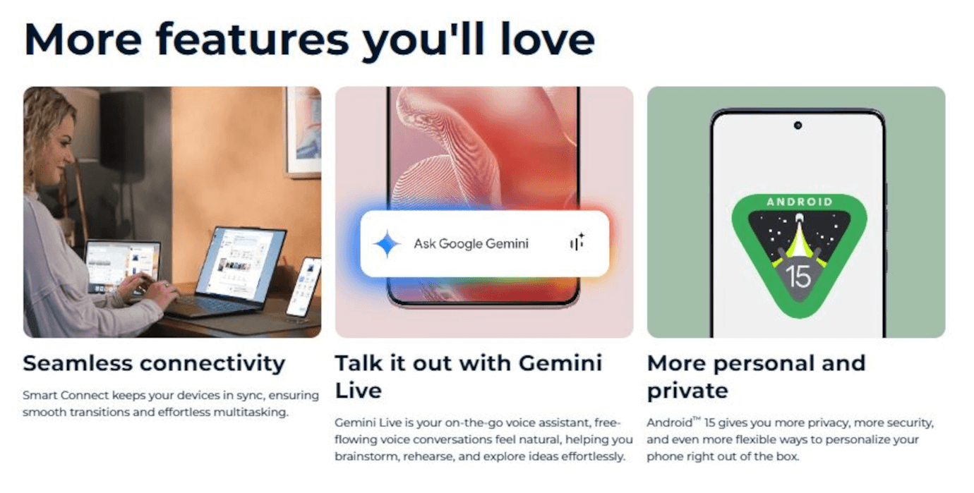 Motorola edge 60 fusion (Pantone Amazonite, 12GB, 256GB)