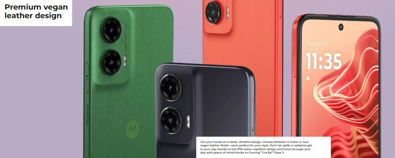 Motorola g 35 (Leaf Green, 4GB, 128GB)