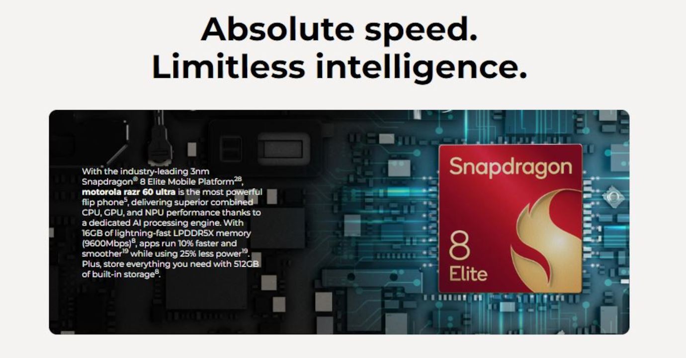 Motorola razr 60 Ultra (Pantone Scarab, 16GB, 512GB)