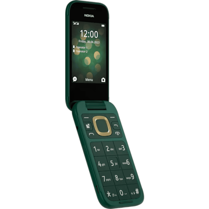 Nokia Nokia 2660 Flip (Lush Green, 48MB, 128MB)