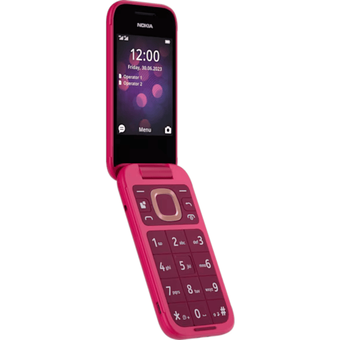 Nokia Nokia 2660 Flip (Pop Pink, 48MB, 128MB)