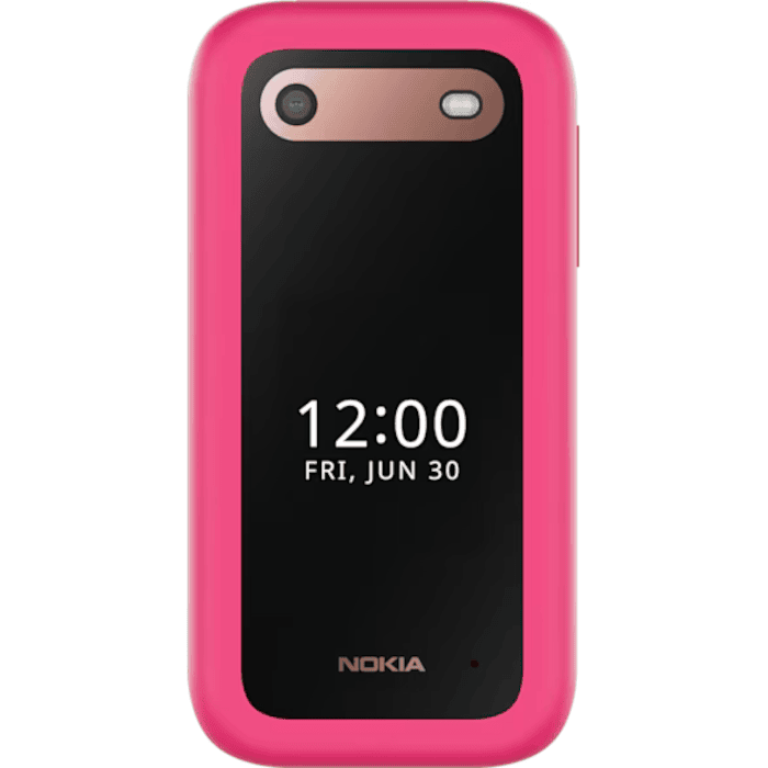 Nokia 2660 Flip (Pop Pink, 48MB, 128MB)