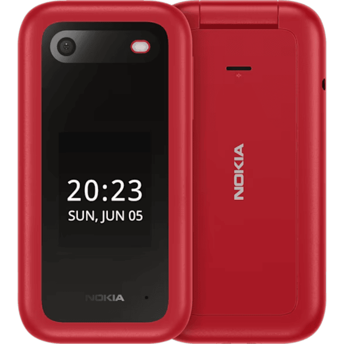 Nokia Nokia 2660 Flip (Red, 48MB, 128MB)