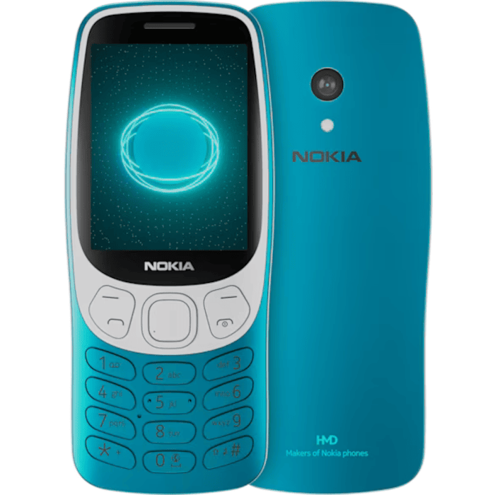Nokia Nokia 3210 (Scuba Blue, 64MB, 128MB)