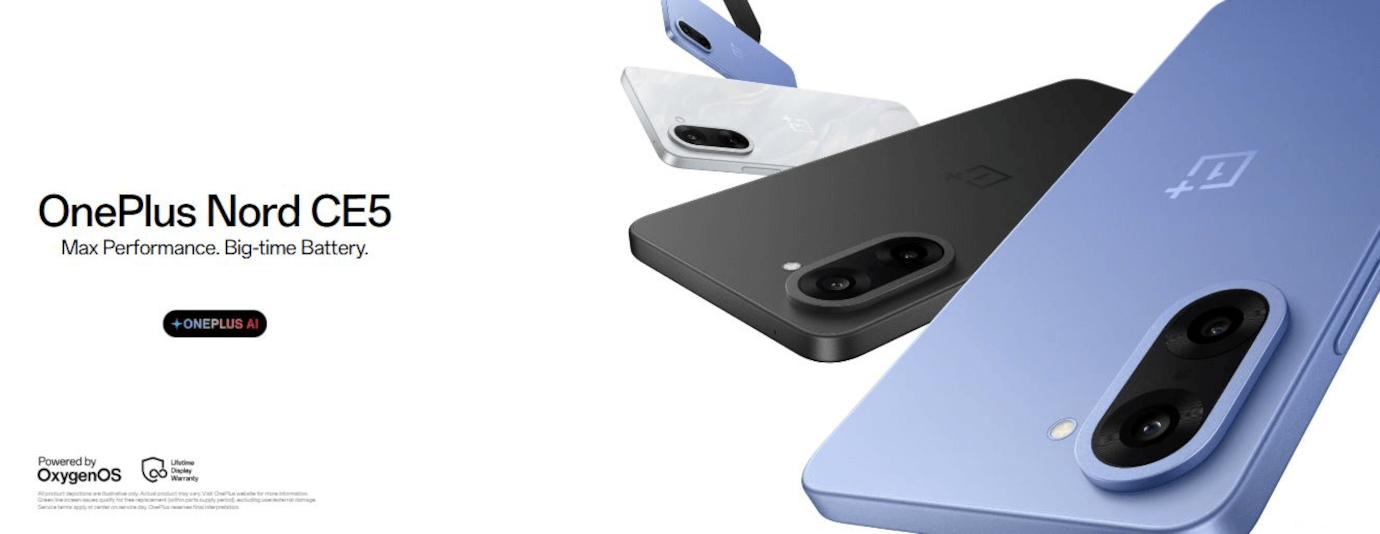 One Plus Nord CE 5 (Black Infinity, 12GB, 256GB)